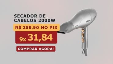 Secador De Cabelos 2000W Bsc2050 Cinza