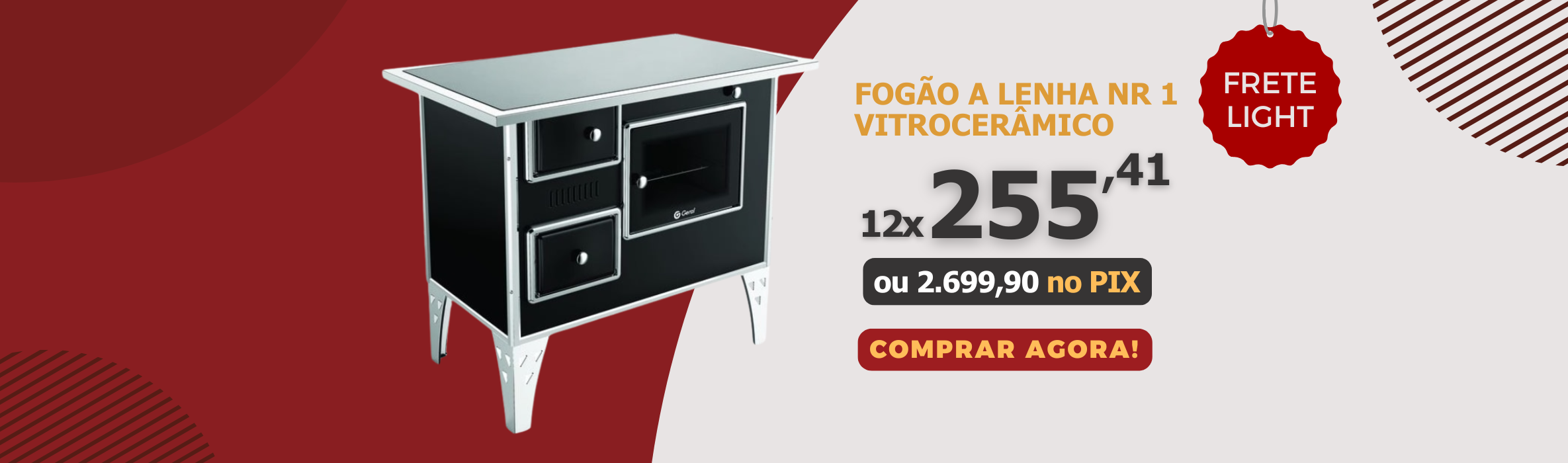 fogão a lenha