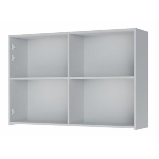 Aéreo 120Cm 2 Portas Rainha Nesher Branco