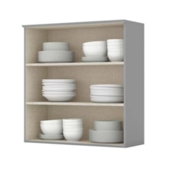 Aereo 2 Portas 0,80Cm Americana Henn Cinza