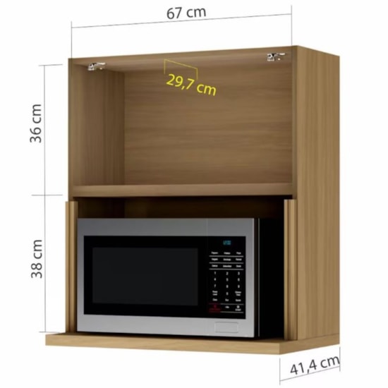 Aéreo 70Cm Forno Rainha Nesher Nature