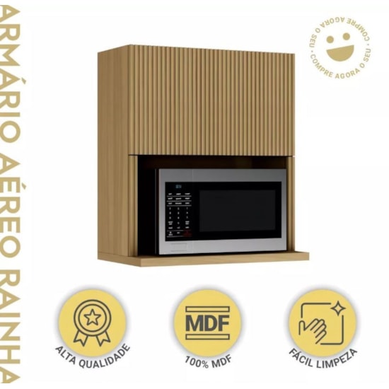 Aéreo 70Cm Forno Rainha Nesher Nature