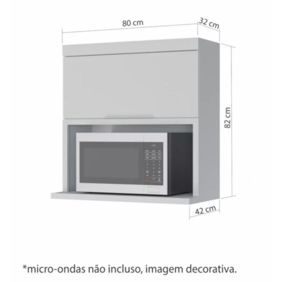 Aereo 80Cm Forno Marquesa Nesher Branco