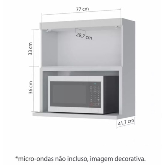 Aereo 80Cm Forno Marquesa Nesher Branco