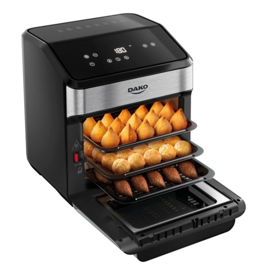 Air Fryer Forno 12L Digital Dako 220V Preto