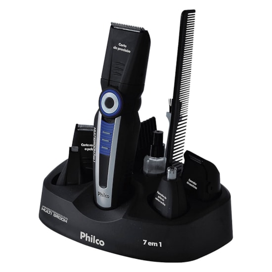 Aparador De Pelos Multigroom 7 Em 1 Biv Preto Aparador De Pelos Multigroom 7 Em 1 Biv Preto