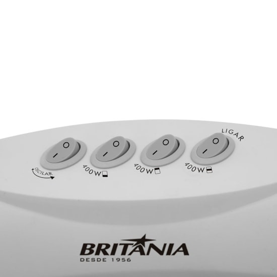 Aquecedor Britânia Ab1200 Halogêneo 220V Branco