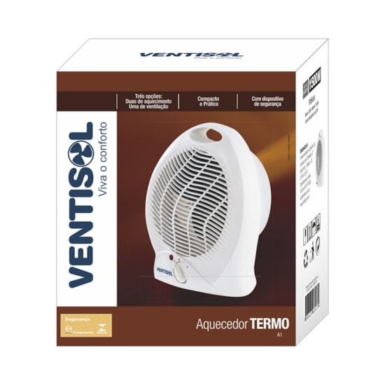 Aquecedor Domestico A1-02 Premium Ventisol 220V Branco