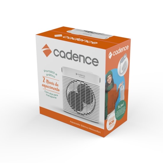 Aquecedor Eletrico Miniconfort Cadence Branco