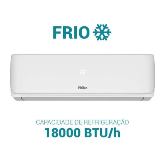Ar Condicionado Philco Inverter 18Mil Btu Frio Pac18fb