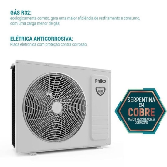 Ar Condicionado Philco Inverter 18Mil Btu Frio Pac18fb