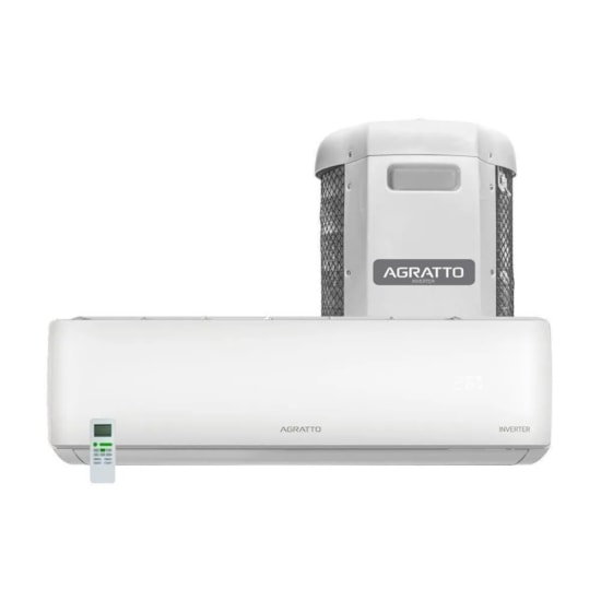 Ar Condicionado Split 24.000 Btu Lcst24f Inverter Agratto Branco