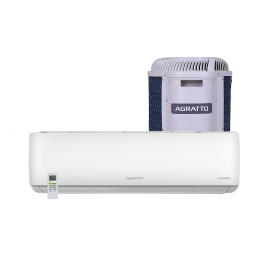 Ar Condicionado Split 9Btu Lcst9 Quente Frio Inv Agratto Branco