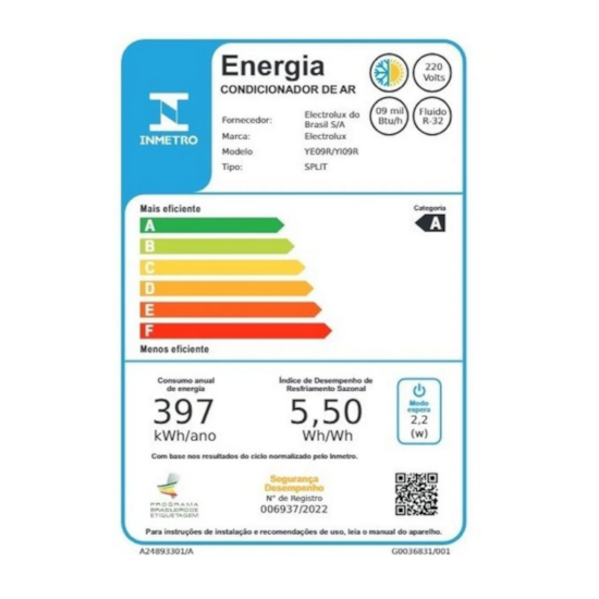 Ar Condicionado Wifi 9000 Btu Inverter Quente Frio Color Adapt Electrolux Ar Condicionado Wifi 9000 Btu Inverter Quente Frio Color Adapt Electrolux