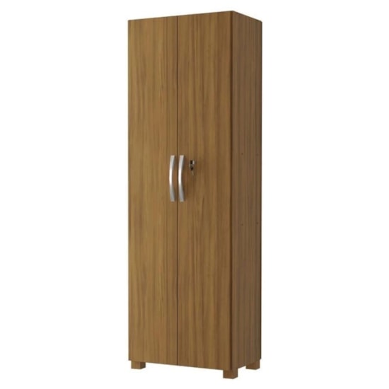 Armário Multiuso 2 Pts Com Chave Notável Freijo Trend