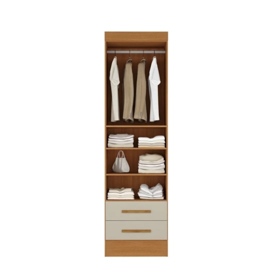 Armario Multiuso Genius 2P 2G Rodial  Cinamomo Off White
