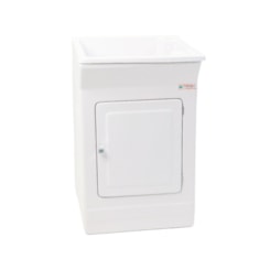 Armario Tanque 40L Base P/Torneira Branco