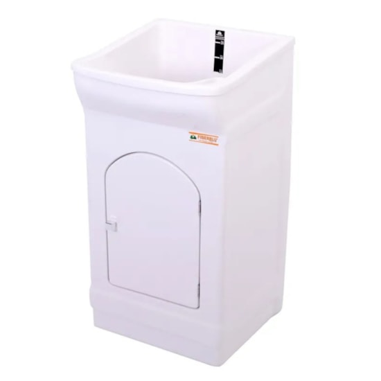 Armario Tanque Bancada 25L Mol Branco