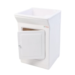 Armario Tanque Bancada Fibra 40 Litros B Branco