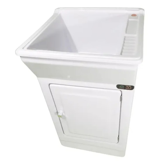 Armario Tanque Bancada Fibra 40 Litros C Branco