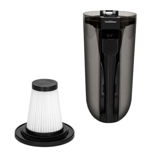 Aspirador De Pó 1000W Praticci 2X1 Agratto Preto