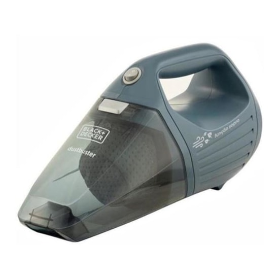 Aspirador De Pó 1200W Aps1200 Black Deck Azul Aspirador De Pó 1200W Aps1200 Black Deck Azul