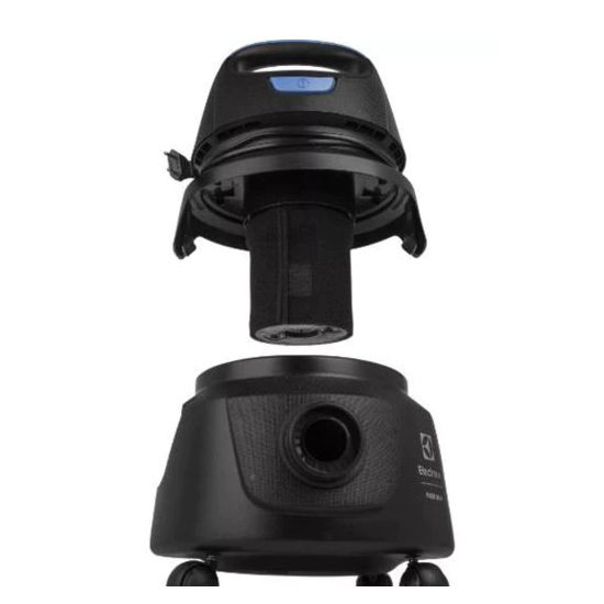 Aspirador De Pó 1400W Awd01 Eleclux 220V Preto Azul