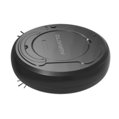 Aspirador De Pó Robô 3 Em 1 Praticci Agratto 3W Usb Preto