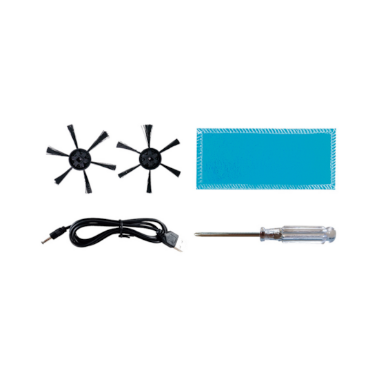 Aspirador De Pó Robô 3 Em 1 Praticci Agratto 3W Usb Preto