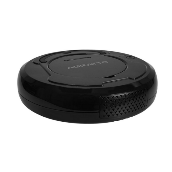 Aspirador De Pó Robô 3 Em 1 Praticci Agratto 3W Usb Preto