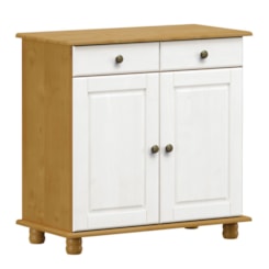 Balcão 2 Portas Rubi Finestra Carvalho/Branco Balcão 2 Portas Rubi Finestra Carvalho/Branco