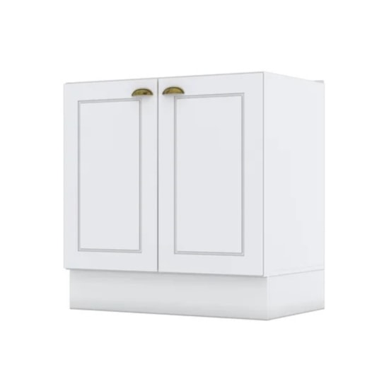 Balcão 2P 80 Americana Henn Branco