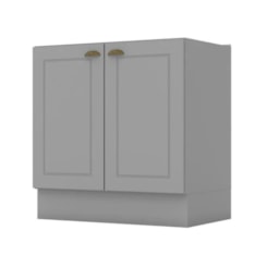 Balcão 2P 80 Americana Henn Cinza