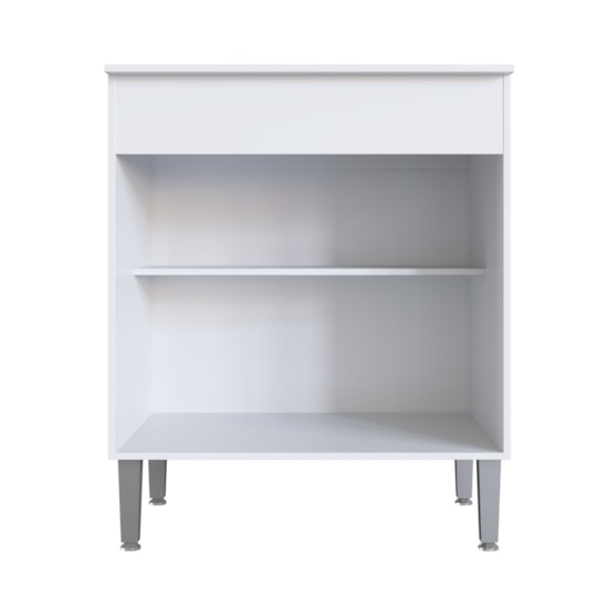 Balcão 70Cm 2 Portas Light Irm Branco Balcão 70Cm 2 Portas Light Irm Branco