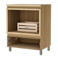 Balcão 70Cm Forno Rainha Nesher Nature Verde Balcão 70Cm Forno Rainha Nesher Nature Verde
