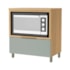 Balcão 80Cm Forno Marquesa Nesher Nature Verde