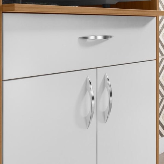 Balcão Forno E Micro Nt3070 Notável Freijó Trend Branco