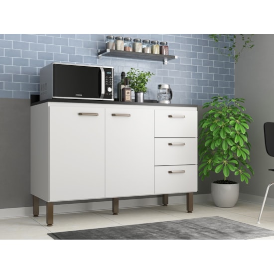 Balcao Para Pia 120Cm Firenze Moveis Sul Branco Balcao Para Pia 120Cm Firenze Moveis Sul Branco