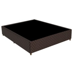 Base Box Casal Universa Gazin 138X188x27 Marrom Base Box Casal Universa Gazin 138X188x27 Marrom