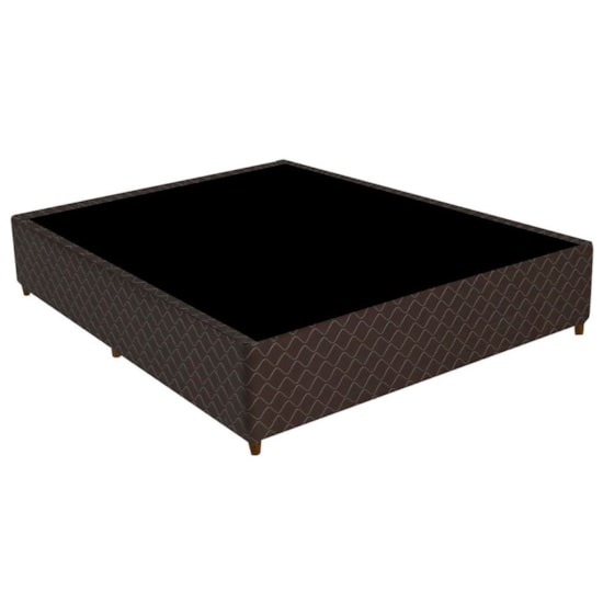 Base Box Casal Universal Gazin 138X188x27 Marrom