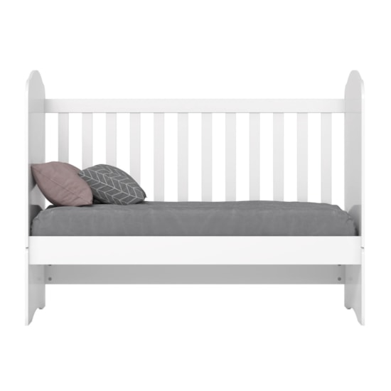 Berço Mini Cama Bala De Menta Henn Branco Berço Mini Cama Bala De Menta Henn Branco