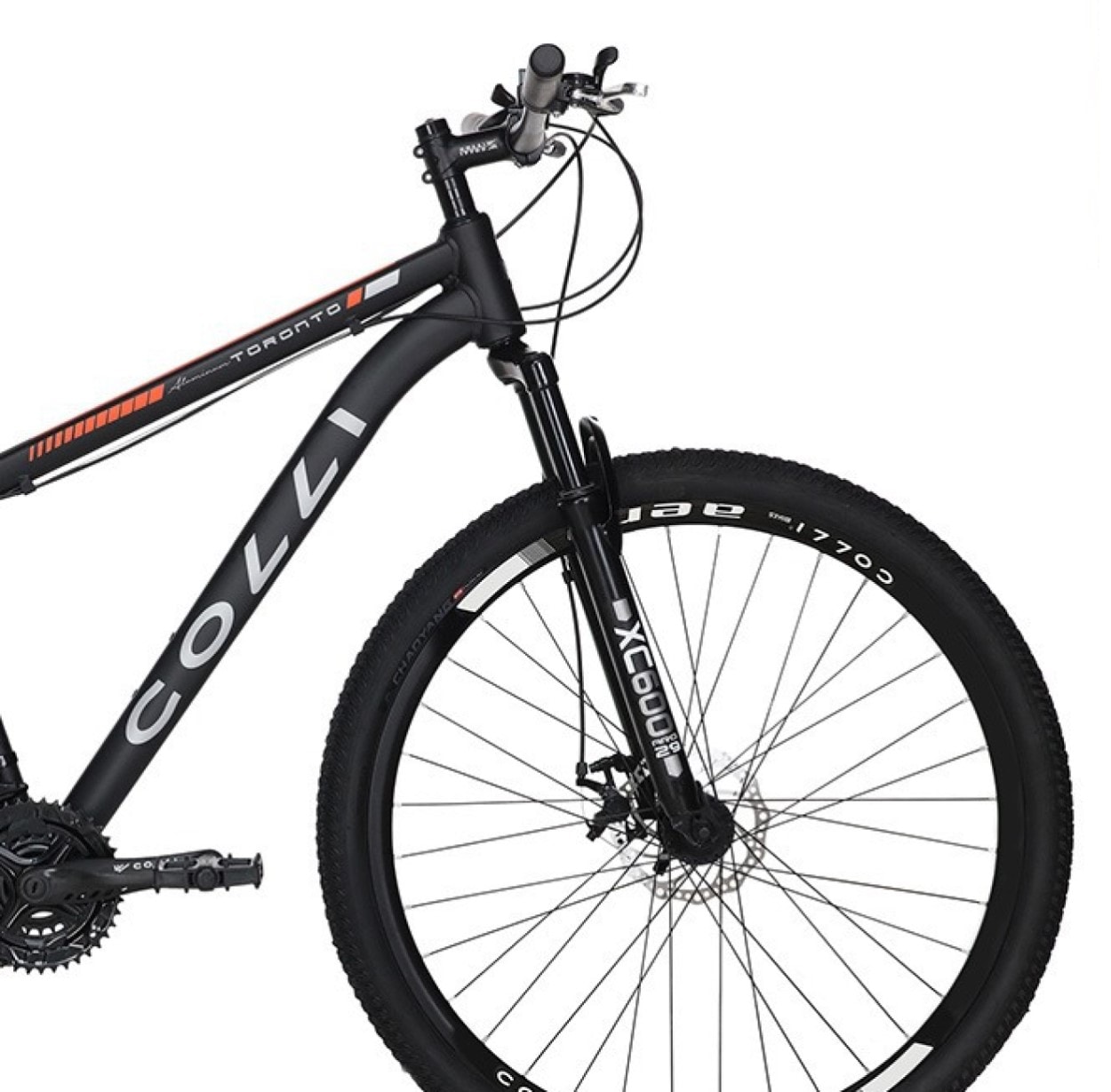 Bicicleta A29 21M Alum Q17 Toronto Colli Preto - Eletrolar