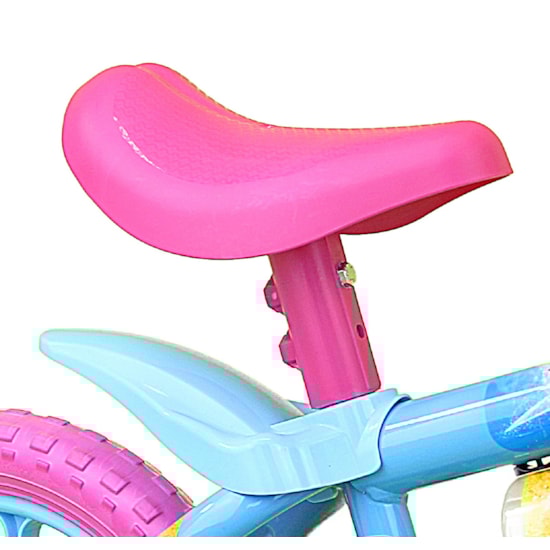 Bicicleta Aro 12 Dalannio Bike Azul/Pink Bicicleta Aro 12 Dalannio Bike Azul/Pink