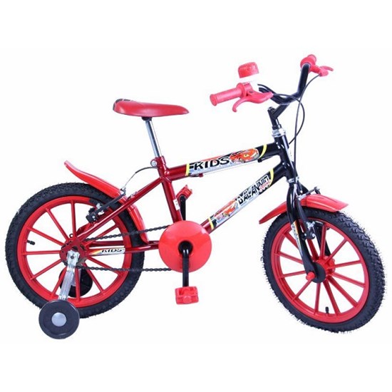 Bicicleta Aro 16 Kids Masculina Vermelho