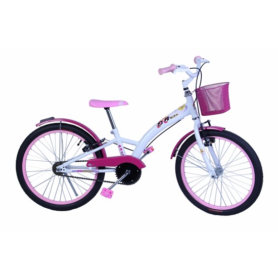 Bicicleta Aro 20 Feminina Fashion Branco