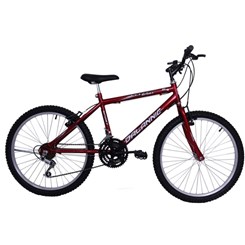 Bicicleta Aro 24 18M Masculina Sport Vermelho