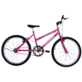 Bicicleta Aro 24 S/Marcha Fem Life Rosa