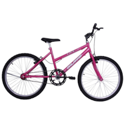 Bicicleta Aro 24 S/Marcha Fem Life Rosa