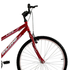 Bicicleta Aro 26 18 Marchas Fem V Brake  Vermelho