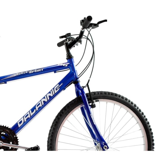 Bicicleta Aro 26 18 Marchas Masculina V  Azul